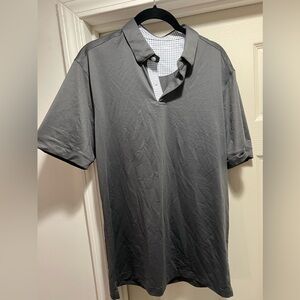 Never Worn - Mizzen+Main Gray Polo